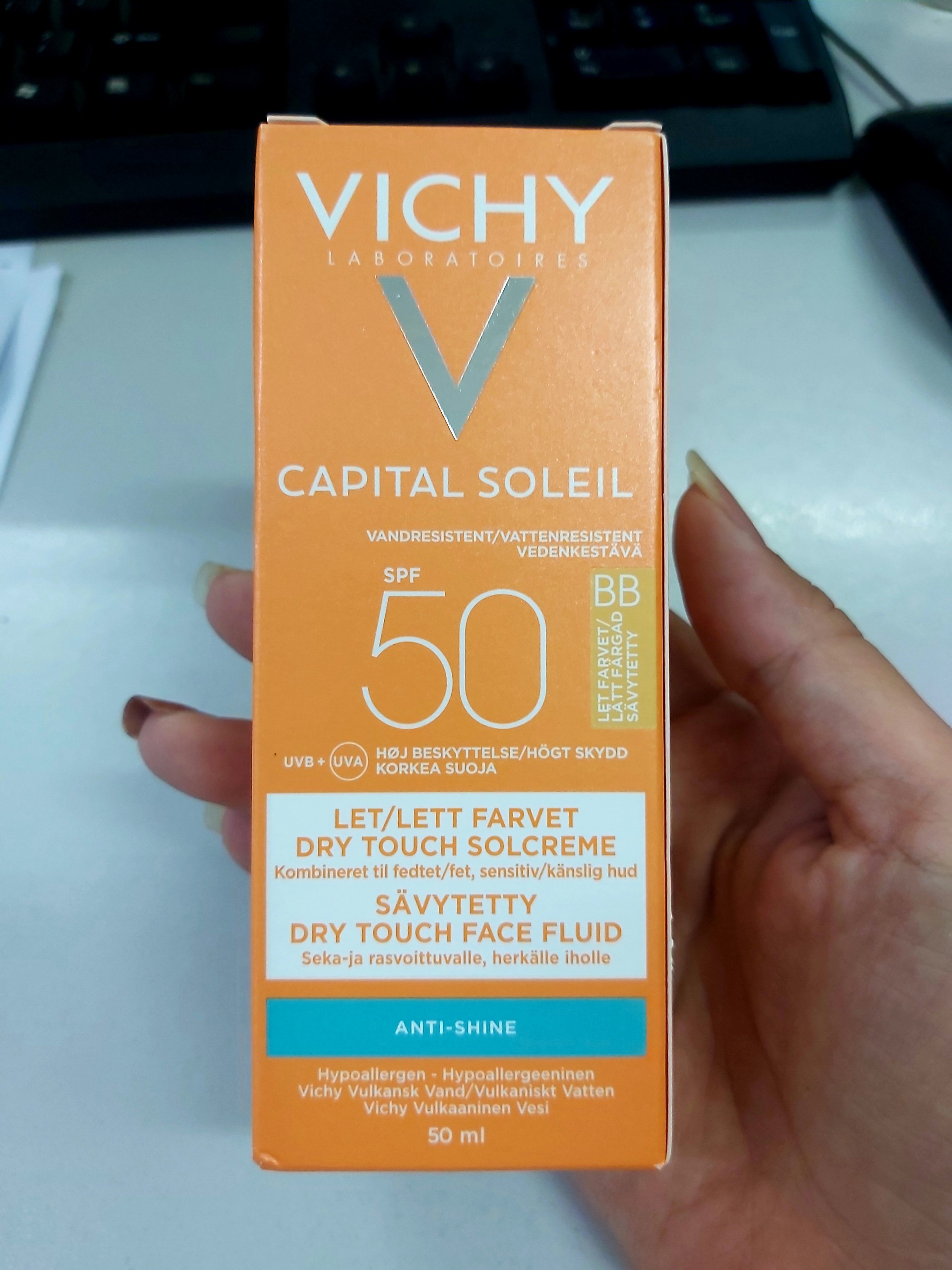 Kem chống nắng vichy BB Vichy BB mẫu mới