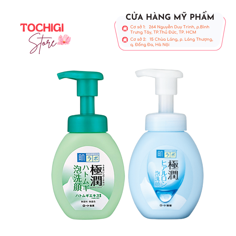 Sữa rửa mặt tạo bọt Hada Labo Nhật Bản