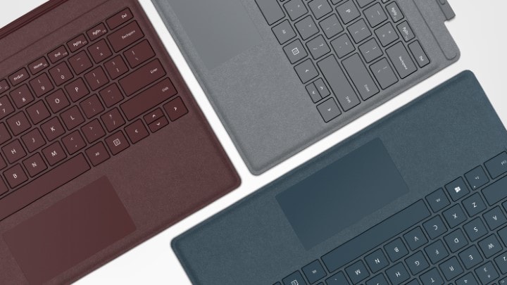 [Trả góp 0%]Bàn phím Surface Pro 3,4,5,6,7, 7+ Type Cover (ALCANTARA) chính hãng