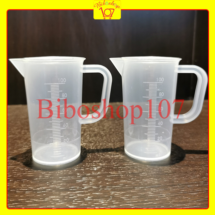 Ca đong nhựa chia định lượng 100ml (mẫu mới)