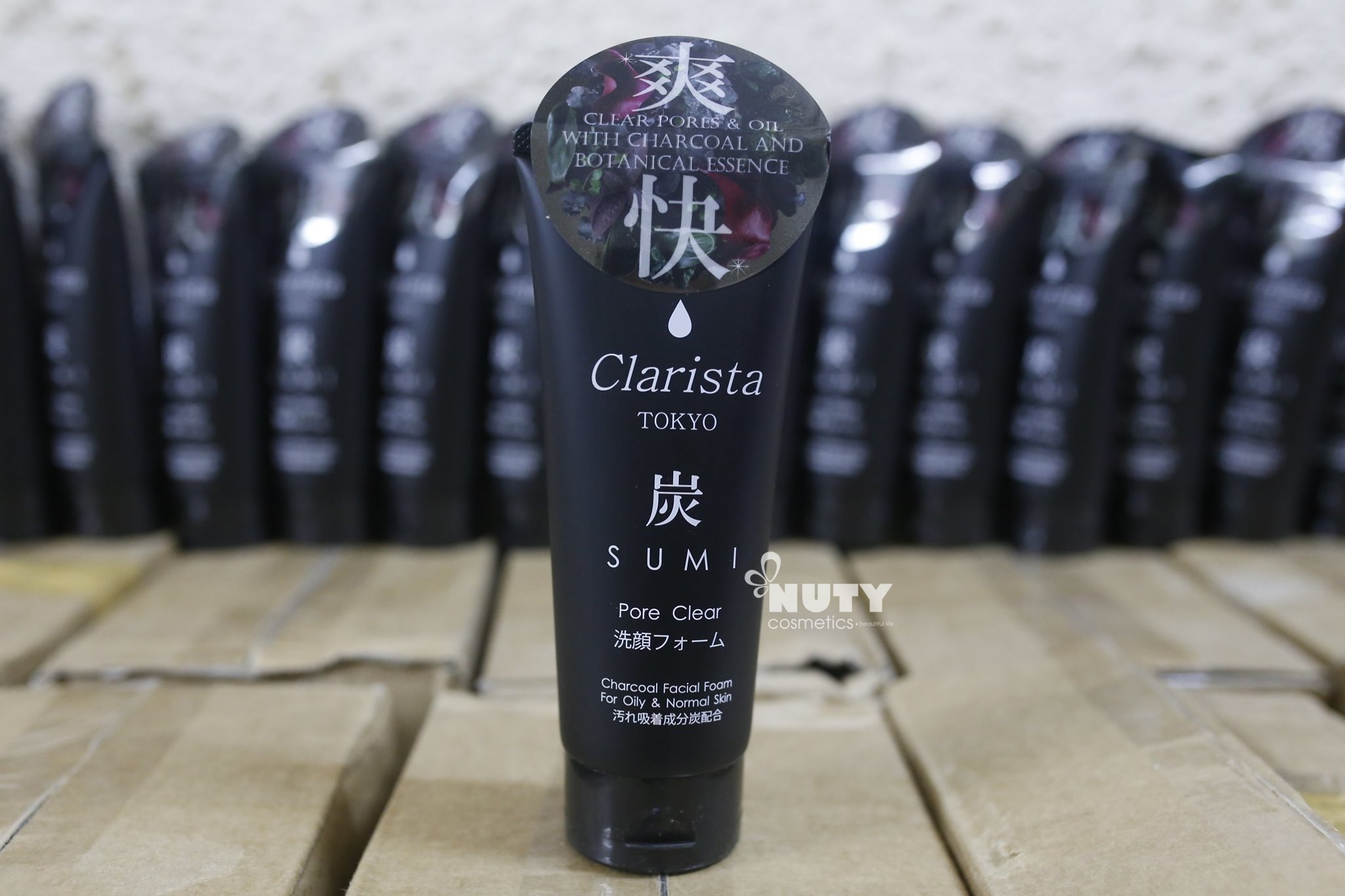SỮA RỬA MẶT THAN HOẠT TÍNH CLARISTA NHẬT BẢN