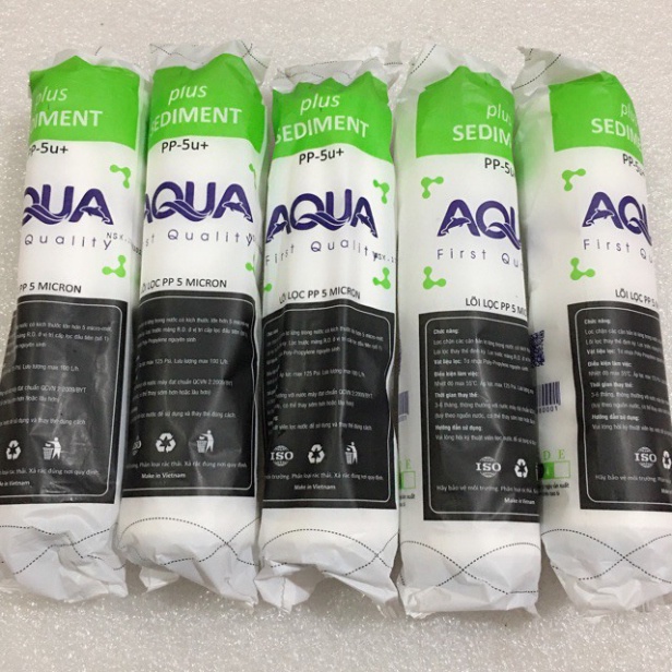 combo 5 Lõi lọc nước số 1 aqua
