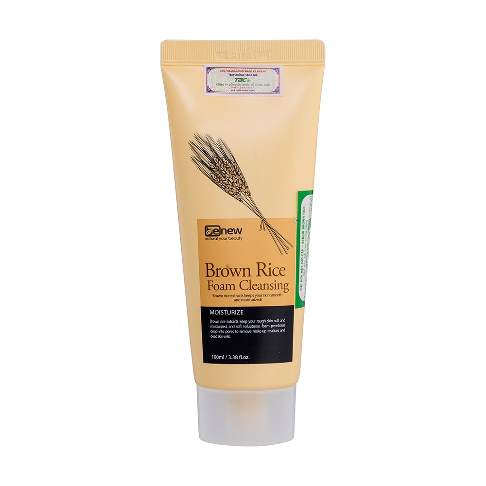 SỮA RỬA MẶT TINH CHẤT GẠO BENEW BROWN RICE