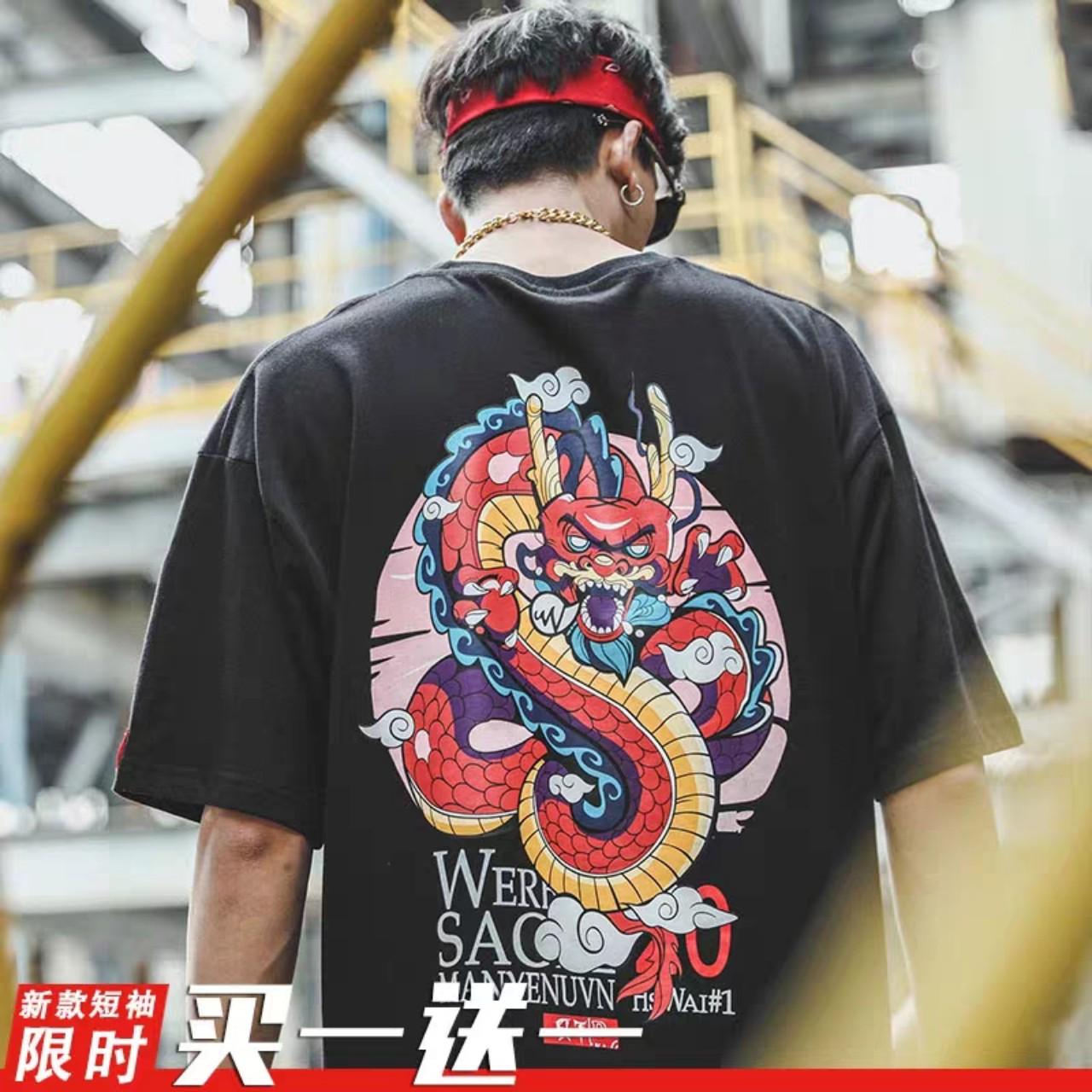 [HCM]Áo Thun Nam Cotton Cao Cấp Họa Tiết Siêu Bụi Cho Anh Em Việt NVB43