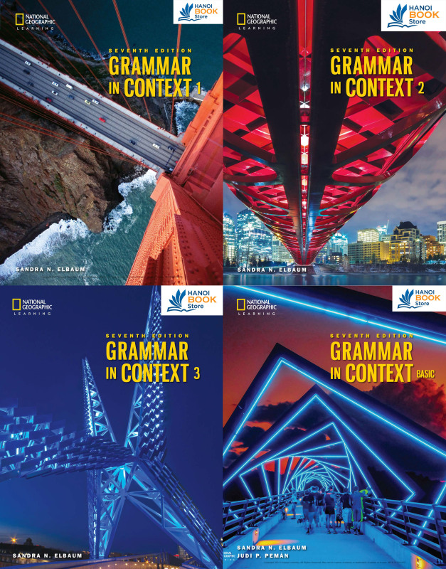 Grammar In Context 1,2,3 , Baisic (7th Edition) Sách in màu