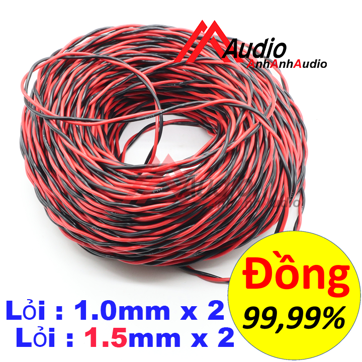 Dây loa đồng RVS giá thợ  Giá 10 mét