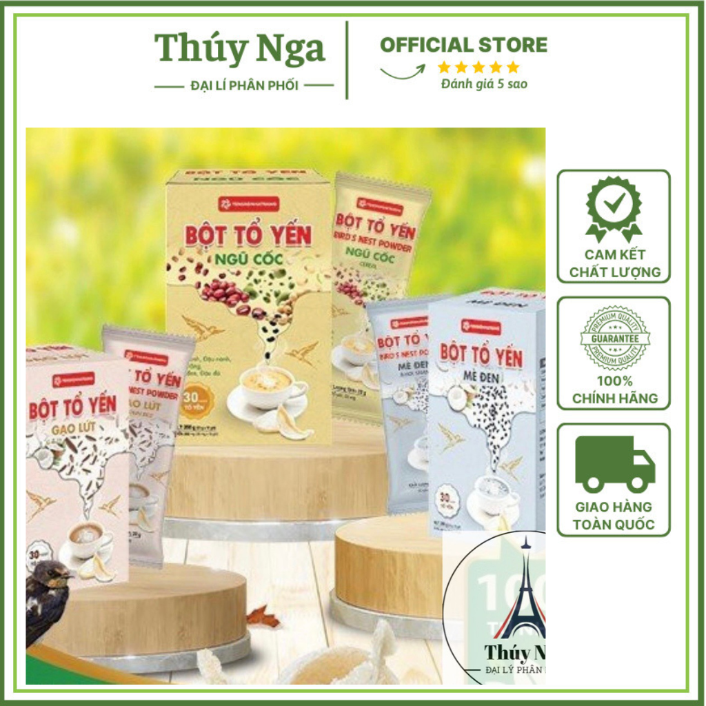 bột  tổ yến gạo lứt