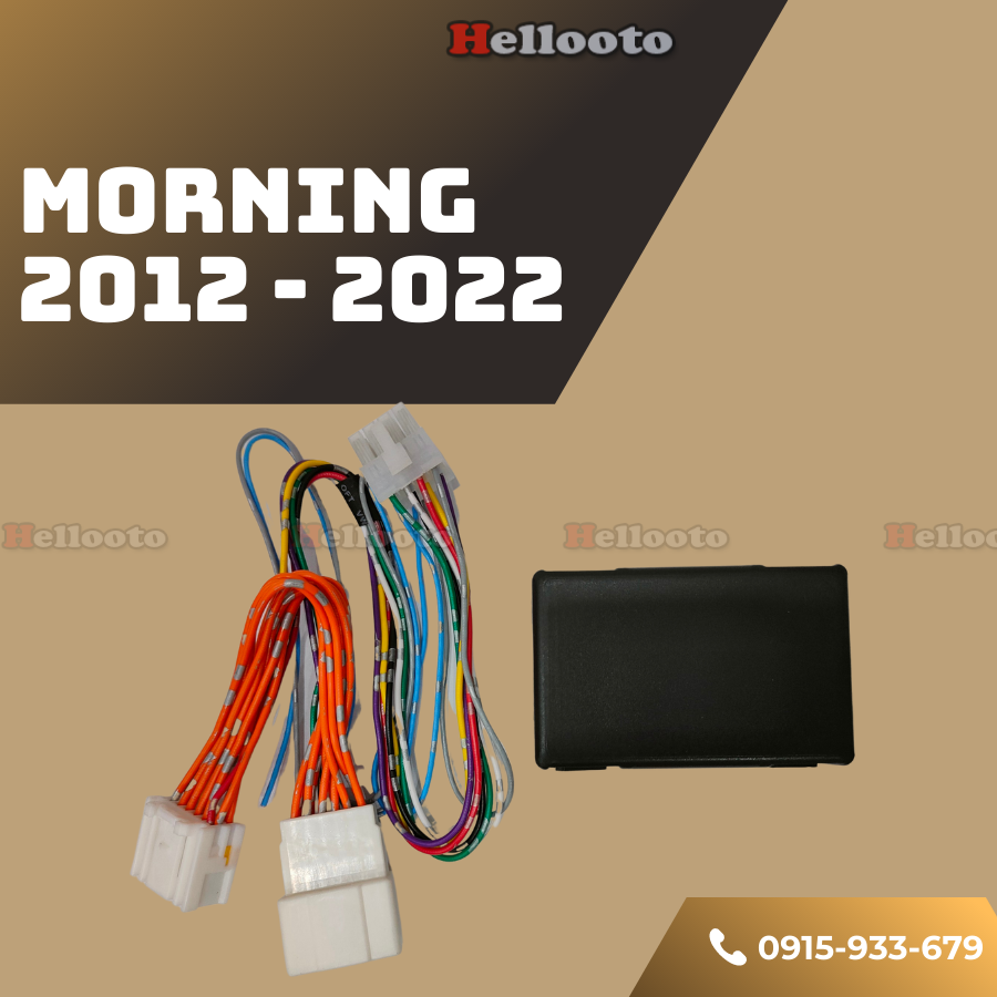 Tự Động Gập Gương Khi Khóa Cửa Xe Kia Morning 2012 đến 2022 lắp đơn giản an toàn tiện lợi bảo hành 12 tháng có kỹ thuật hướng dẫn lắp đặt