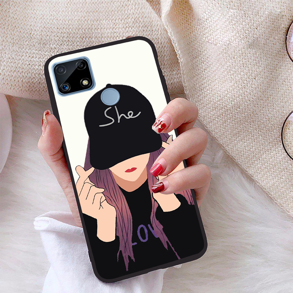 Ốp lưng Realme C25 viền dẻo TPU BST Ốp đôi