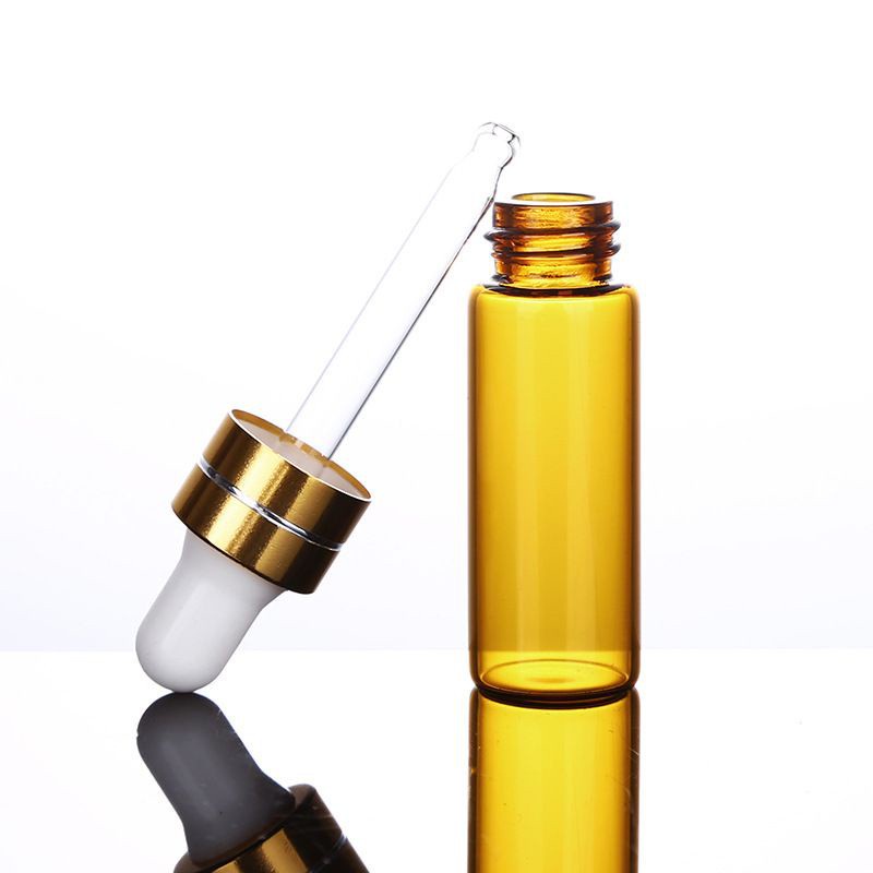 [Nhiều Màu] Lọ Chiết Serum, Lọ Đựng Tinh Dầu Thủy Tinh Mỏng 3ml,5ml