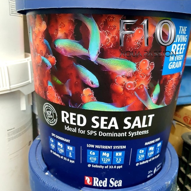 Muối pha nước biển cho bể cá red sea xanh 1kg