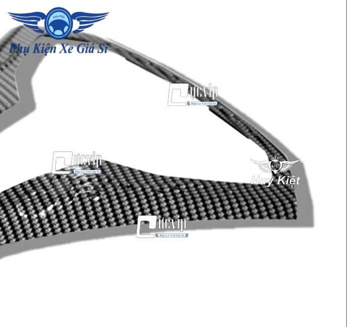 Ốp Đồng Hồ Xe Freego Mẫu Carbon Đẳng Cấp MS2043