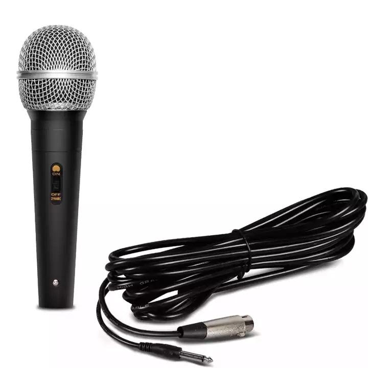 Micro Karaoke Có Dây BG-104 Chống Hú, Lọc Âm Tốt, Hát Cực Hay