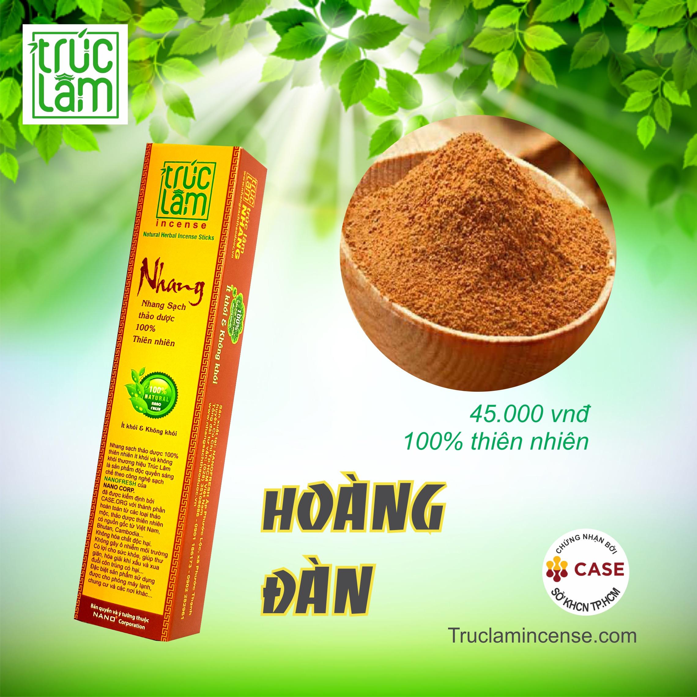 [HCM]NHANG SẠCH THẢO DƯỢC 20CM