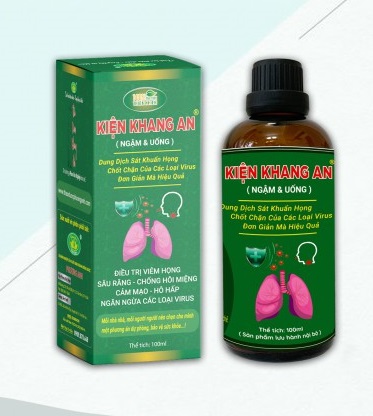 Dung dịch ngậm và uống Kiện Khang An