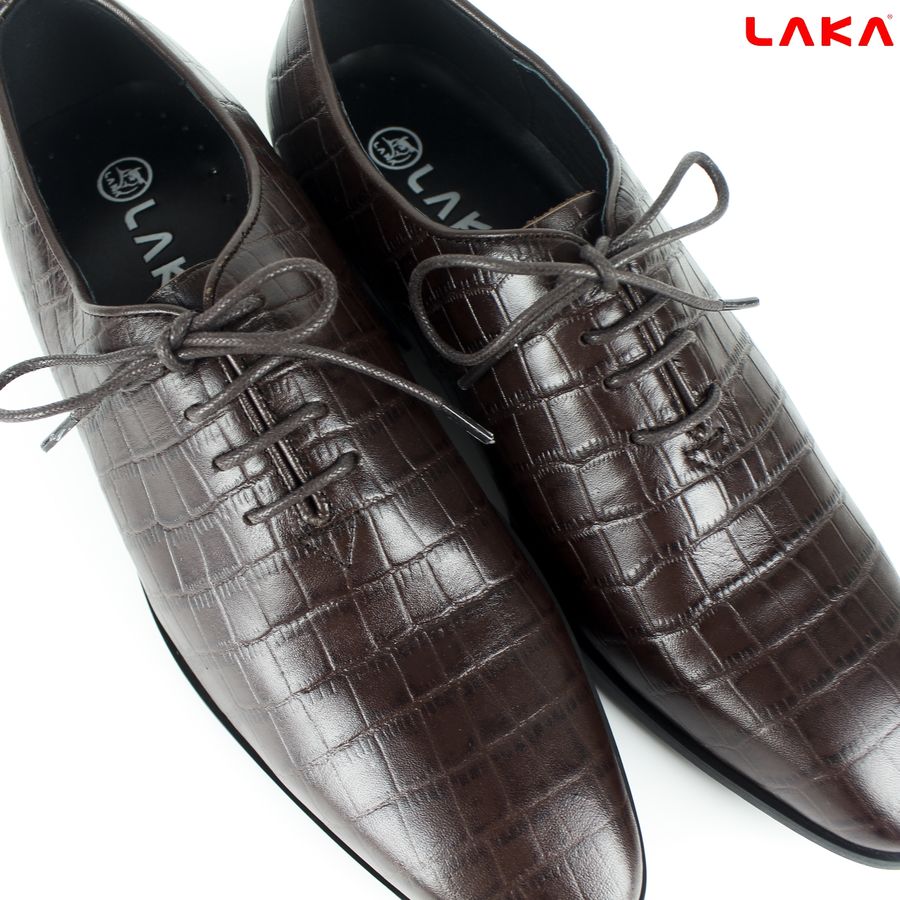 Giày nam da bò thật LAKA 117