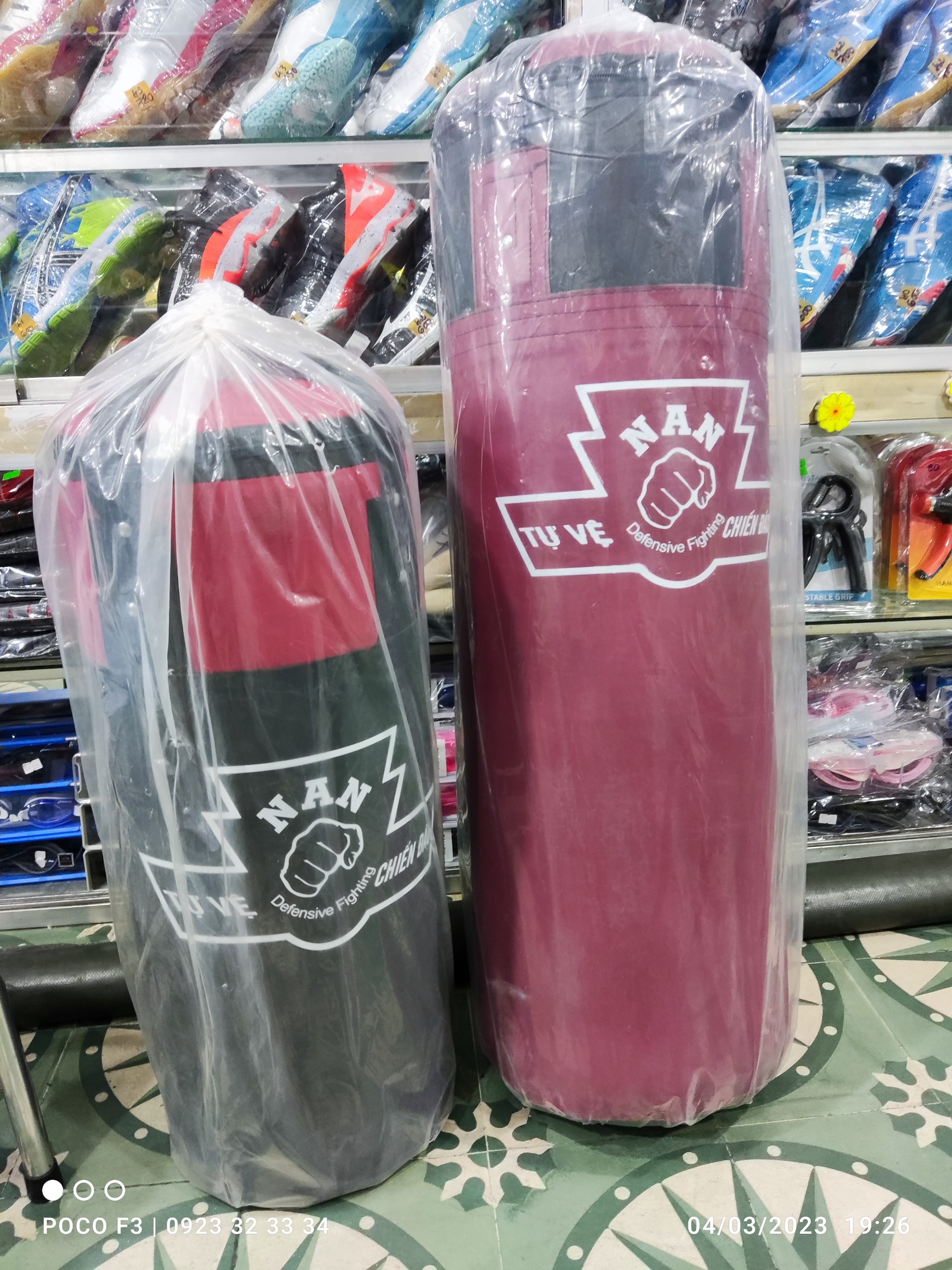 Bao đấm da tốt - Siêu Bền hiệu NAN từ 0.6 - 1.2m