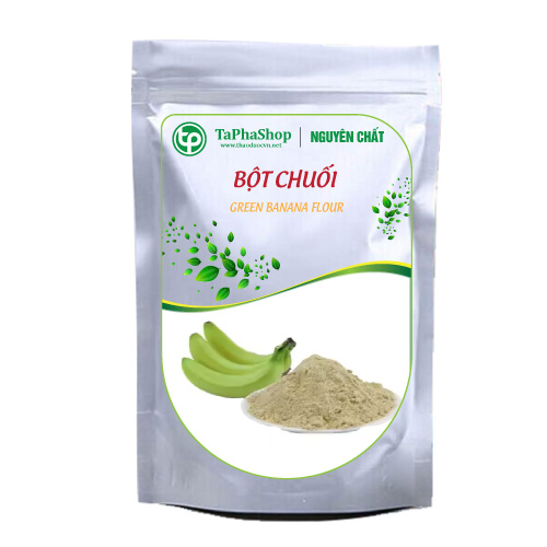 Bột chuối xanh nguyên chất 100g - Tấn phát