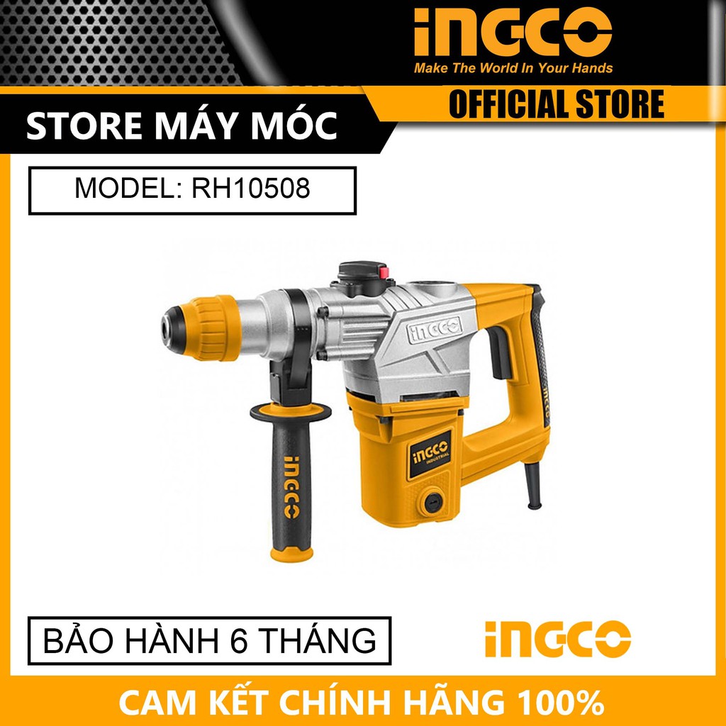 Máy khoan đục 28mm 1050w ingco rh10508- hàng chính hãng
