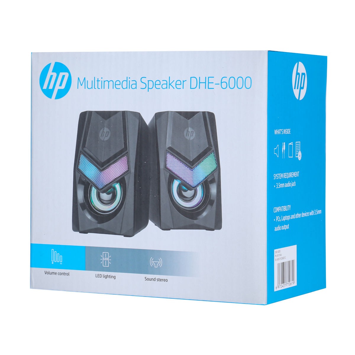 Loa máy tính HP DHE 6000 đèn led RGB(HP6000)