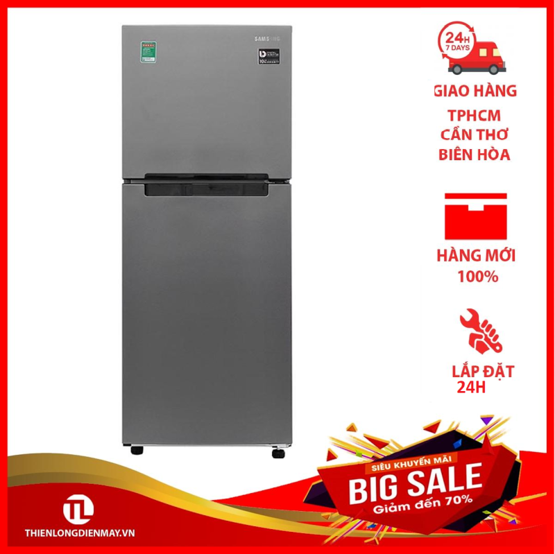 Tủ lạnh Samsung Inverter 208 lít RT19M300BGS/SV, Công nghệ Deodorizer kháng khuẩn, khử mùi, làm lạnh hiệu quả với luồng khí lạnh đa chiều - Bảo hành 12 tháng.