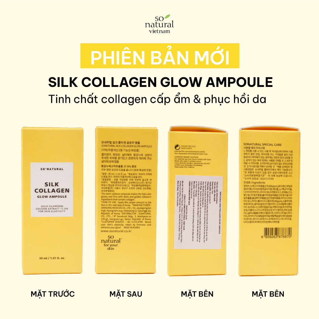Combo Dưỡng Da Red Peel Clear Stick Và Silk Collagen Ampoule
