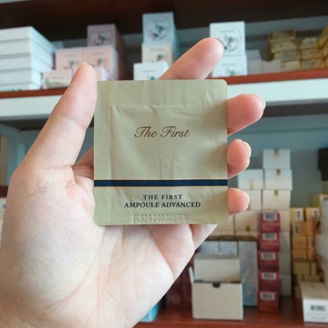 [HCM]Combo 10 gói Tinh Chất Vàng Ohui The First