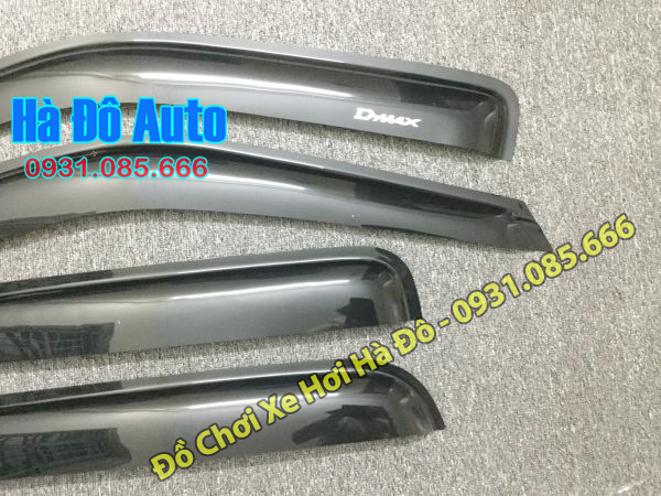 Vè Mưa Dmax 2006 2007 2008 2009 2010 2011 2012 ( Đen Thái ) - Viền Che Mưa Isuzu Dmax 2006/2012