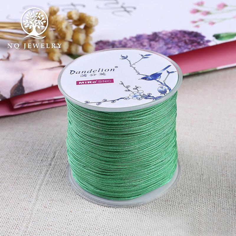 Dây vải dù thắt vòng tay handmade cuộn 1mm dài 100m - NQ Jewelry