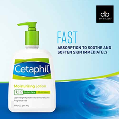 [HCM]Cetaphil Moisturizing Lotion for All Skin Types (591ml)