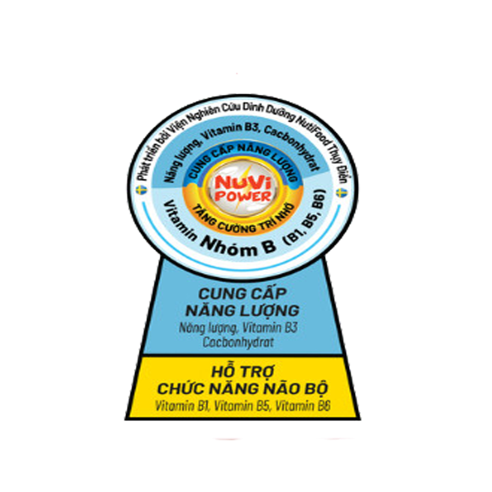 Thùng 24 Túi NuVi Thạch Sữa Lúa Mạch 110 ml NVT110 - NUTIFOOD