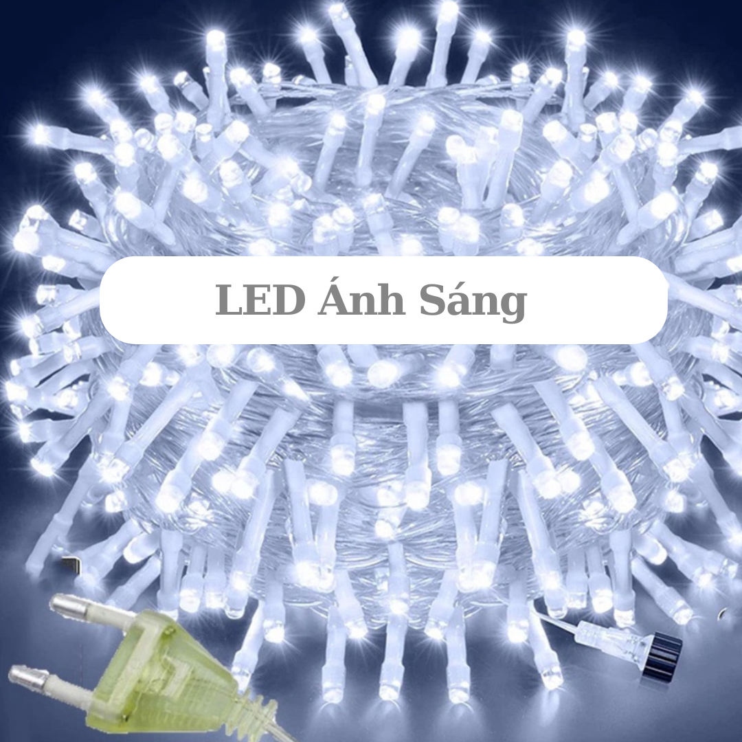 Dây LED chớp trang trí noen 80m 400 bóng