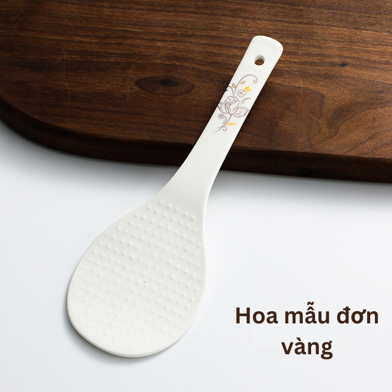 Muôi xới cơm/Thìa xới cơm bằng sứ chống dính Dư Dư