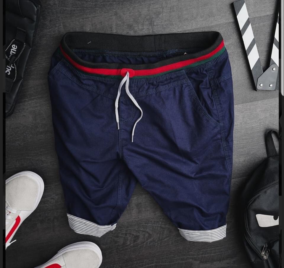 quần short kaki lưng thun