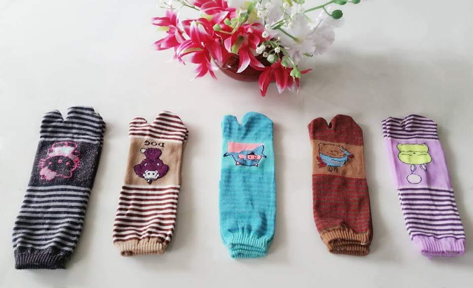 Combo 2 đôi tất nữ có xỏ ngón
