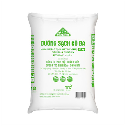 Đường Trắng Cô Ba 12Kg