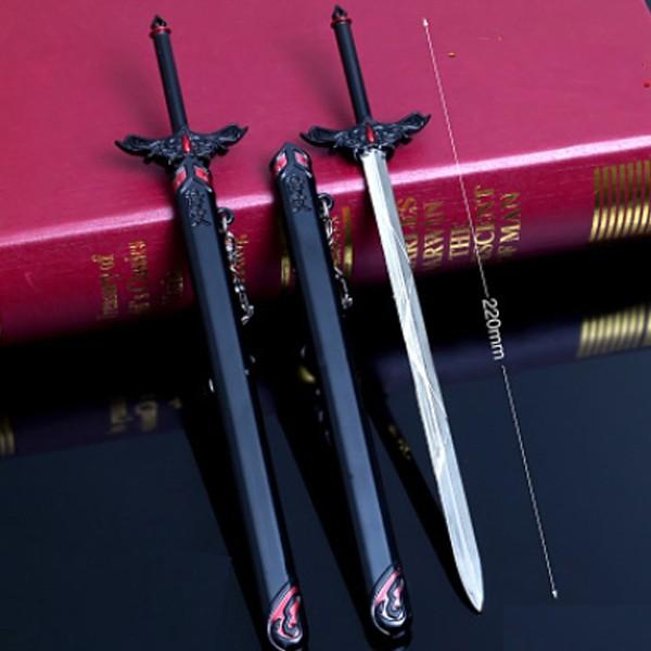 Mô hình móc khóa kiếm ma đạo tổ sư đen đỏ 22cm phim Trần Tình Lệnh Tiêu Chiến Vương Nhất Bác Lam Vong Cơ Ngụy Vô Tiện