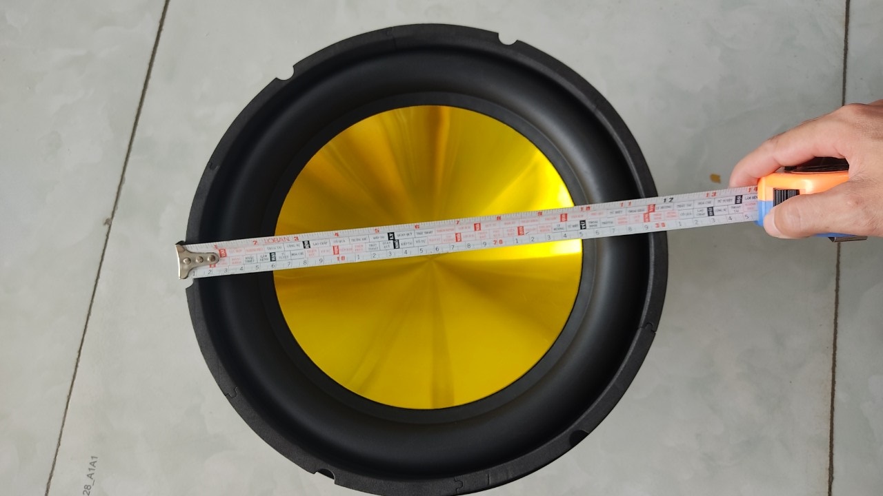 Loa sup điện siêu trầm - loa bass sup 30 lòng vàng từ 140 coil 51 gân cao su - loa sup - gía 1 chiếc