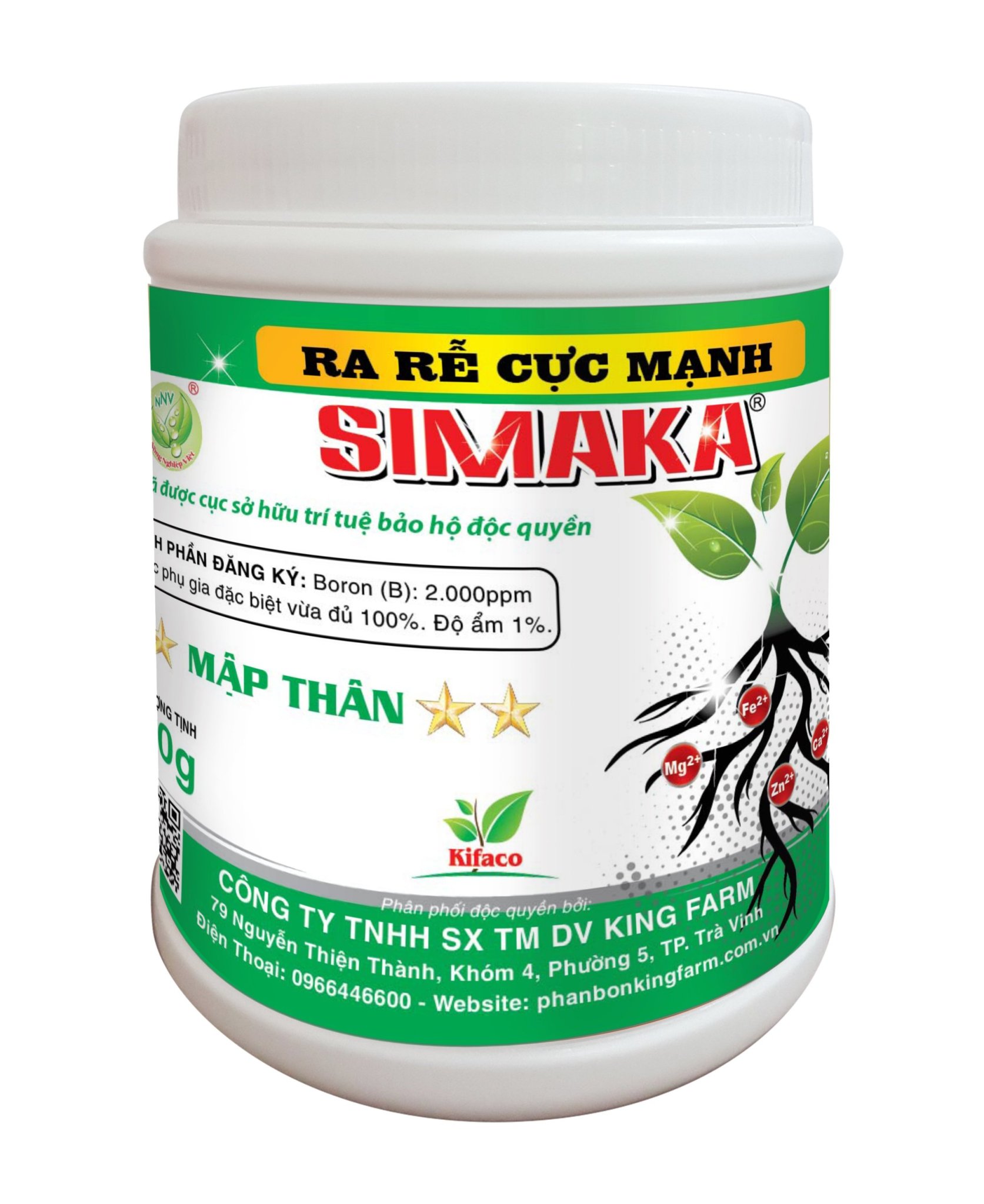 SIMAKA - KÍCH RỄ CỰC MẠNH (500G)
