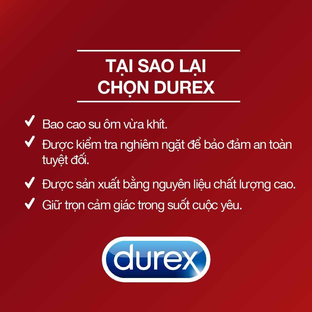 Bao cao su Durex Fetherlite Hộp 12 Bao