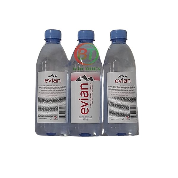 [HCM]Nước khoáng đóng chai Evian  Pháp 500ml