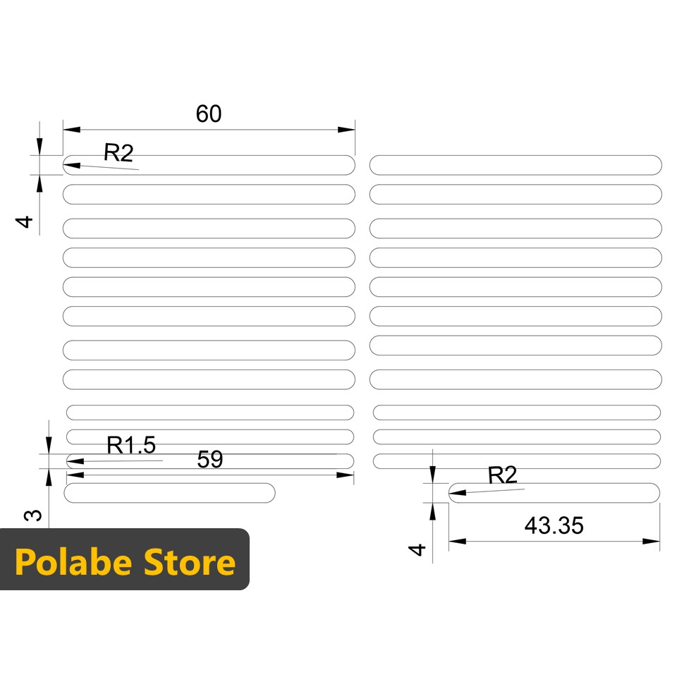 Trục dây cáp custom giữ form cable custom pole trục cố định dây cáp kim loại dây cáp bàn phím cơ cáp sạc Polabe Store
