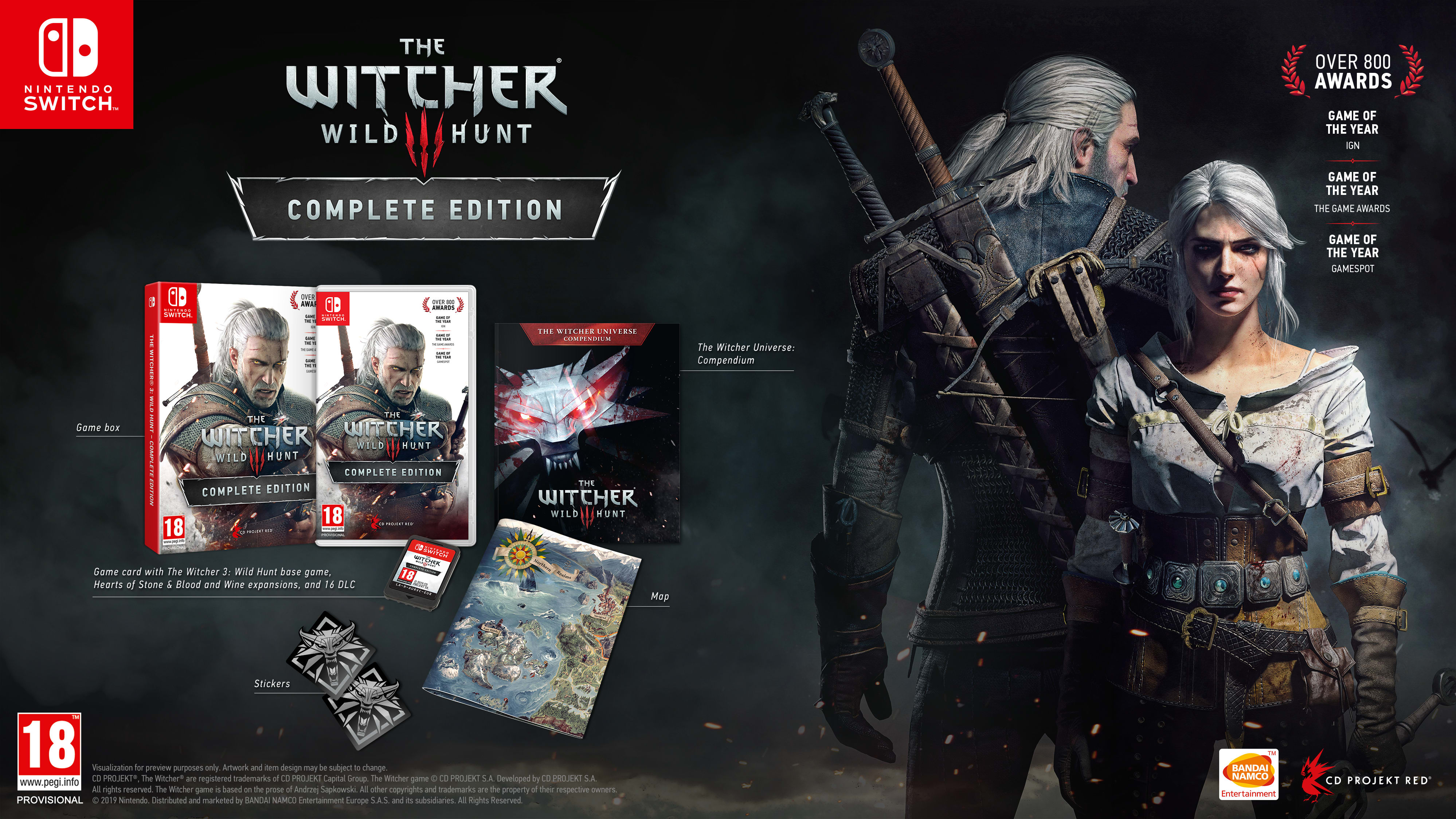 Đĩa Game Ps4 The Witcher 3 Wild Hunt Complete Edition