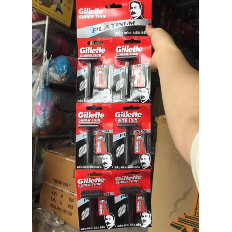 6 Chiếc Dao Cạo Râu Gillette