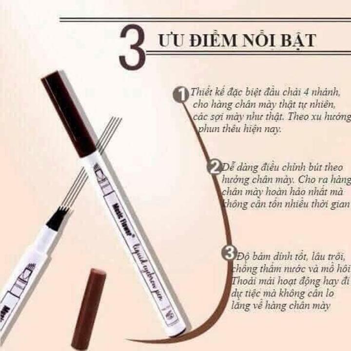 Chì Kẻ Mày Phẩy Sợi Điêu Khắc