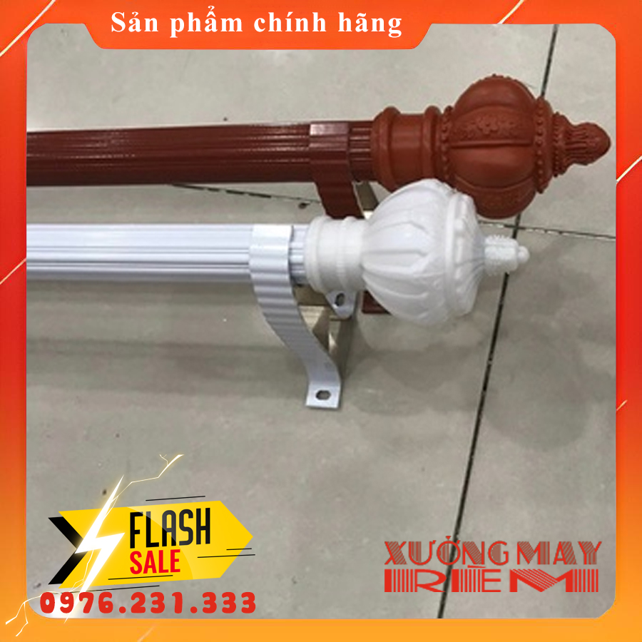 BỘ PHỤ KIỆN THANH LẮP RÈM ĐẦY ĐỦ