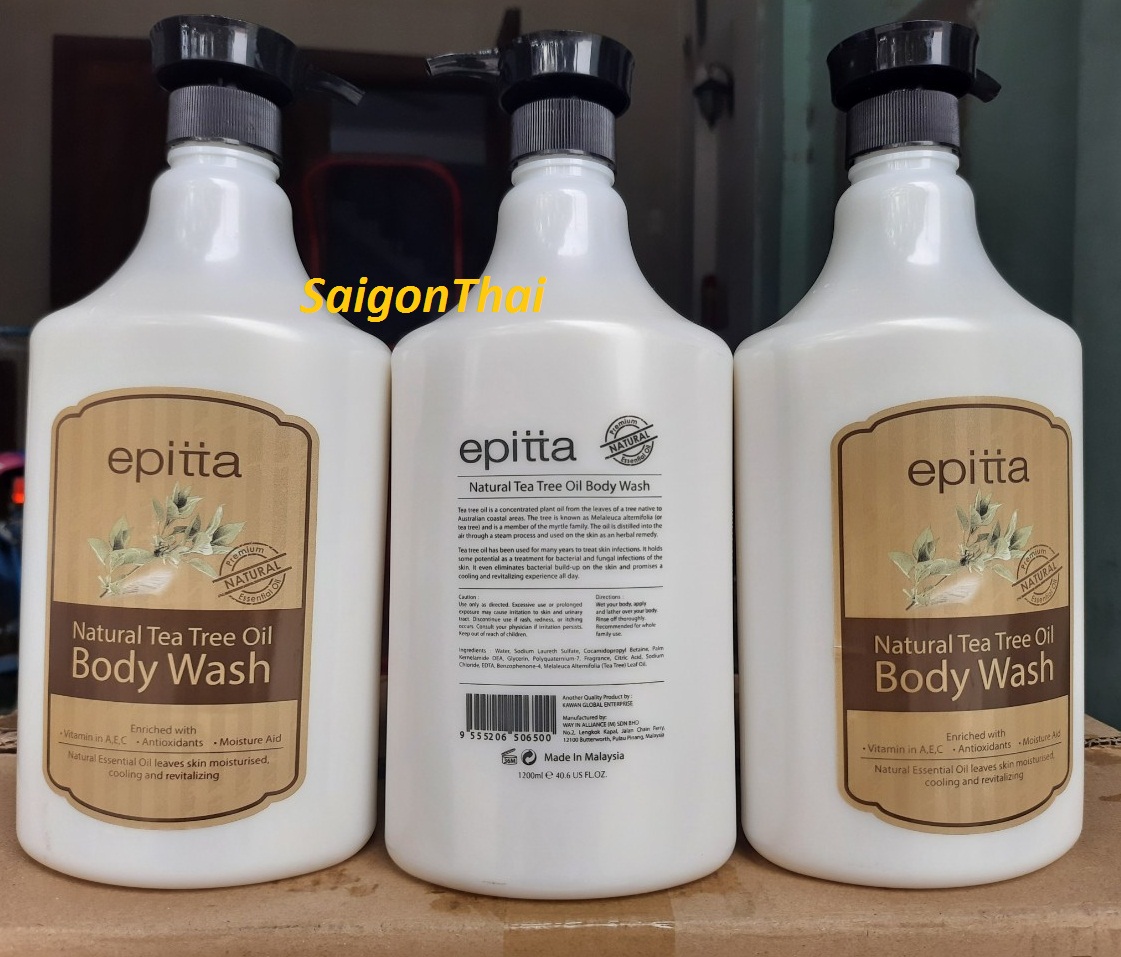 Sữa tắm dưỡng da EPITTA chai 1200ml (Malaysia)