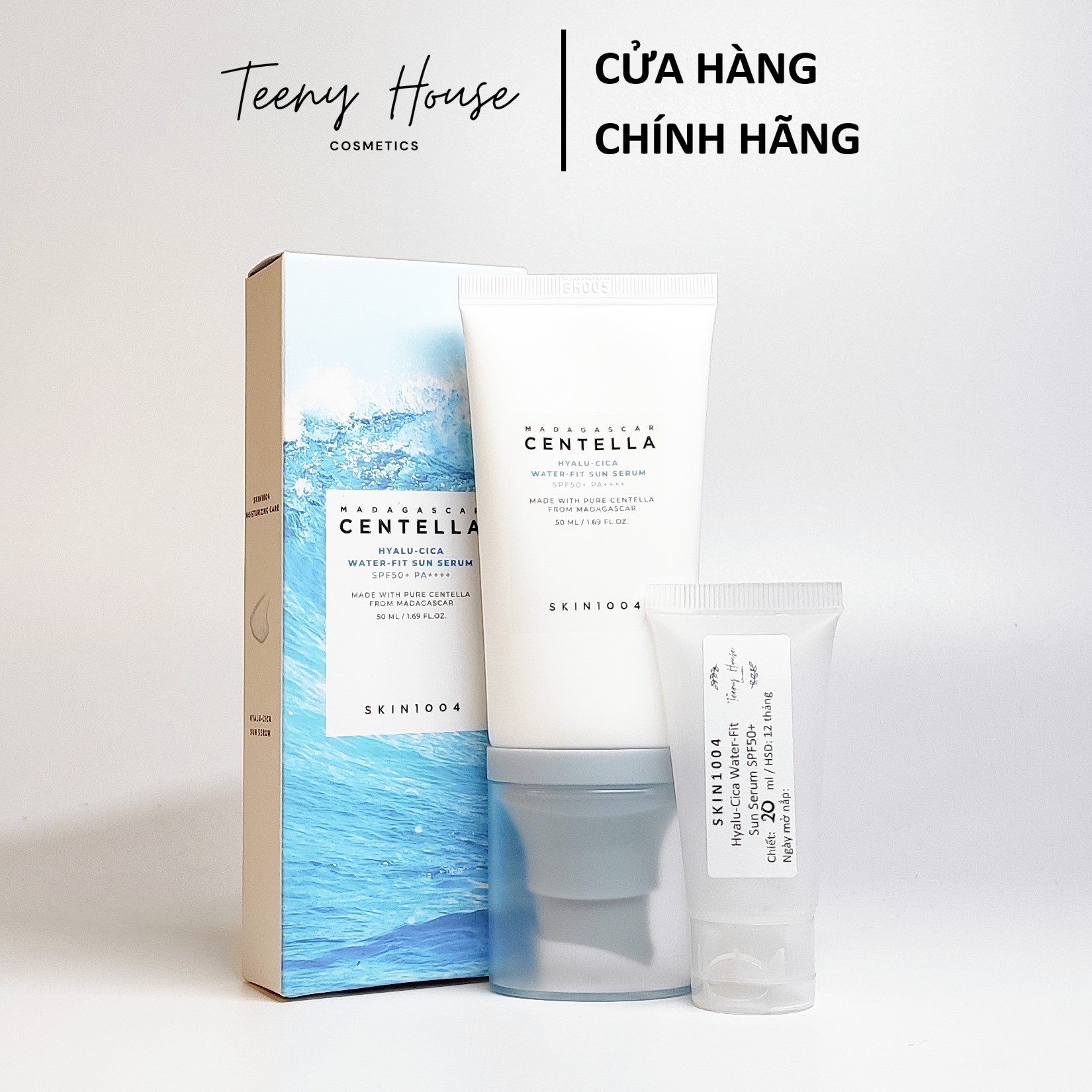 Các dòng kem chống nắng Skin 1004