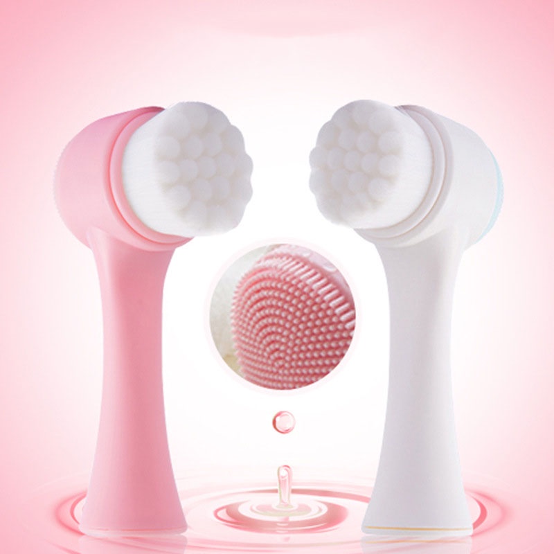 Cọ Rửa Mặt 2 Đầu Nhật Bản Cao Cấp