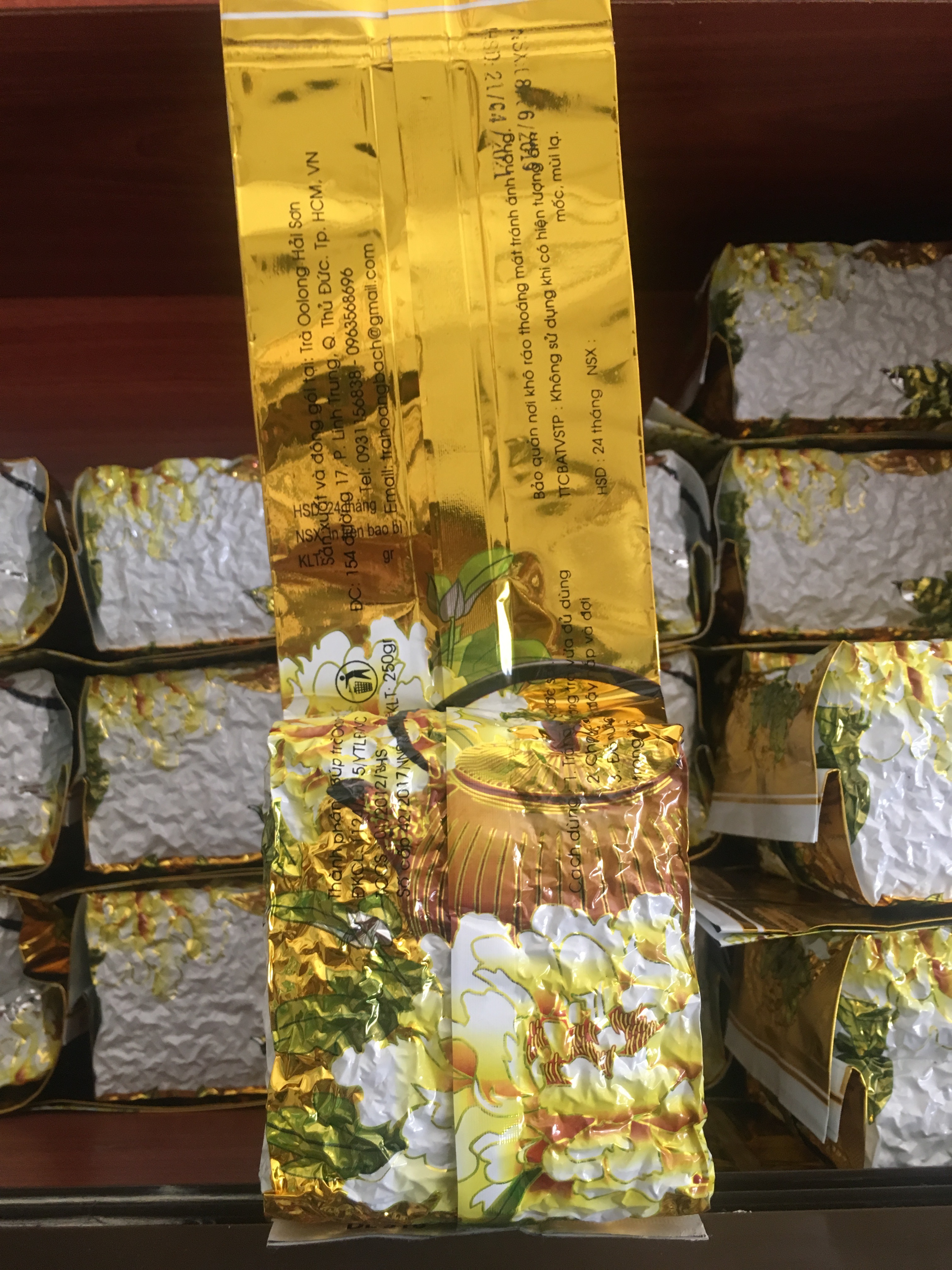 [HCM]Trà Ô long - Oolong Hoàng Bách (Cao cấp) 500g